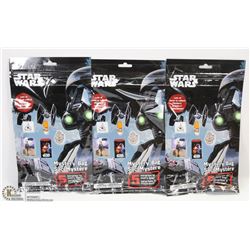 LOT OF 3 STAR WARS MYSTERY BAGS