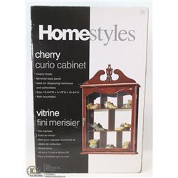 NEW HOME STYLES CHERRY CURIO