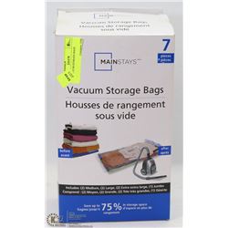 7PC VACUUM STORAGE BAGS