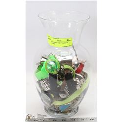 EXTRA LARGE JAR OF FASHION WATCHES