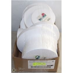 LARGE FLAT OF CRAFT DISCS