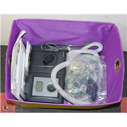 RES MED SLEEP APNEA MACHINE WITH MANUALS
