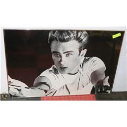 FRAMED PICTURE OF JAMES DEAN