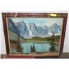 Image 1 : CANVAS PAINTING FRAMED