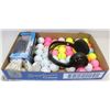 Image 1 : FLAT OF ASSORTED GOLF BALLS AND GOLF BALL FINDER