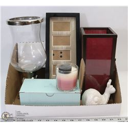 PARTYLITE CANDLES WITH HOLDERS AND MORE