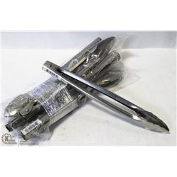 8 NEW 12" STAINLESS EXTRA HEAVY DUTY TONGS
