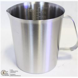 1000ML STAINLESS STEEL GRADUATED MEASURE