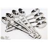 Image 1 : 15" STAINLESS STEEL SPOONS - LOT OF 8