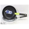 Image 1 : LOT OF 2 NEW 8" ALUMINUM FRYING PANS