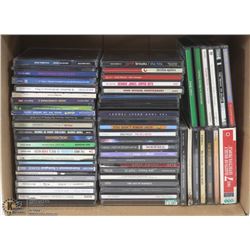 BOX OF OVER 60 CDS INCL GARTH BROOKS HITS, FAITH