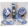 Image 1 : UNIVERSAL REMOTE AND PHONE CABLE LOT