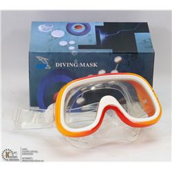 NEW OLD STOCK TEMPERED GLASS DIVING MASK