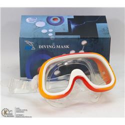 NEW OLD STOCK TEMPERED GLASS DIVING MASK