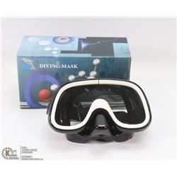 NEW OLD STOCK TEMPERED GLASS DIVING MASK