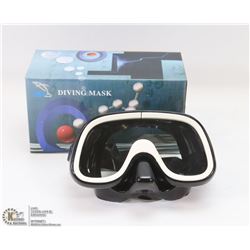 NEW OLD STOCK TEMPERED GLASS DIVING MASK