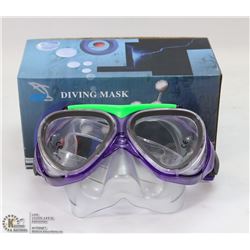 NEW OLD STOCK TEMPERED GLASS DIVING MASK