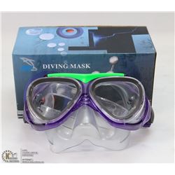 NEW OLD STOCK TEMPERED GLASS DIVING MASK