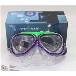 NEW OLD STOCK TEMPERED GLASS DIVING MASK