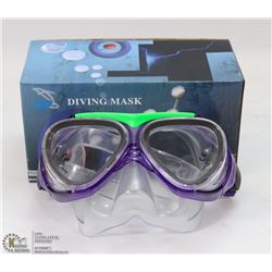 NEW OLD STOCK TEMPERED GLASS DIVING MASK