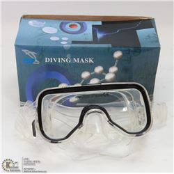 NEW OLD STOCK TEMPERED GLASS DIVING MASK