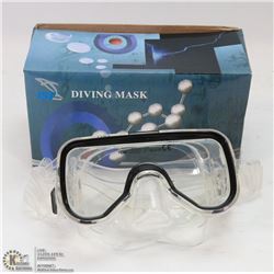 NEW OLD STOCK TEMPERED GLASS DIVING MASK