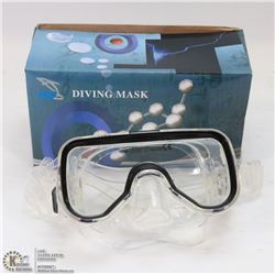 NEW OLD STOCK TEMPERED GLASS DIVING MASK