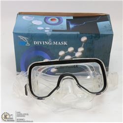 NEW OLD STOCK TEMPERED GLASS DIVING MASK