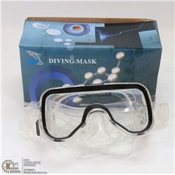 NEW OLD STOCK TEMPERED GLASS DIVING MASK