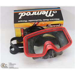 NEW OLD STOCK NEMROD MADE IN SPAIN DIVING MASK