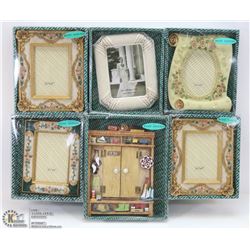 BUNDLE OF 6 ASSORTED PICTURE FRAMES