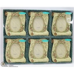 BUNDLE OF 6 ASSORTED PICTURE FRAMES