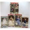 Image 1 : 5 COLLECTORS CHOICE VINTAGE DOLLS.