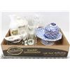 Image 1 : ASSORTED GLASSWARE.