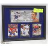 Image 1 : CONNOR MCDAVID HOCKEY CARD FRAMED PICTURE.