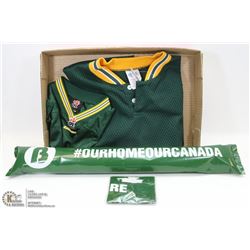 EDMONTON ESKIMOS FAN LOT.