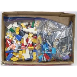 FLAT OF 2 BAGS OF LEGO.