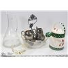 Image 1 : ASSORTED GLASSWARE.