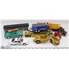 Image 1 : FLAT OF COLLECTIBLE TOY TRUCKS.
