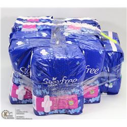 10 PACKS OF ASSORTED STAYFREE MAXI PADS