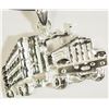 Image 1 : #14)STERLING SILVER TRUCK PENDANT ON
