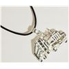 Image 2 : #14)STERLING SILVER TRUCK PENDANT ON