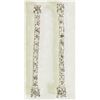 Image 2 : #19)STERLING SILVER CUBIC ZIRCONIA EARRINGS
