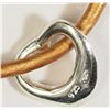 Image 2 : #27)STERLING SILVER HEART PENDANT WITH