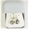 Image 2 : #28)STERLING SILVER MARCASITE & CUBIC