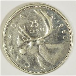 #35) CANADIAN SILVER COIN (QUARTER APP 5.8G)