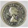 Image 2 : #35) CANADIAN SILVER COIN (QUARTER APP 5.8G)