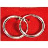 Image 2 : #36)STERLING SILVER BABY EARRINGS