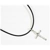 Image 1 : #39)STERLING SILVER CROSS PENDANT