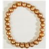 Image 2 : #41)FRESH WATER PEARL FLEXIBLE BRACELET
